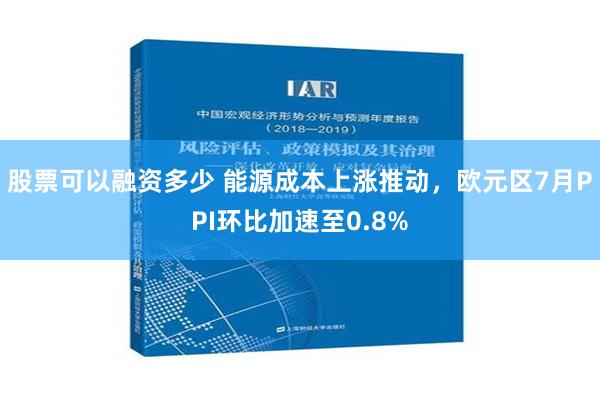 股票可以融资多少 能源成本上涨推动，欧元区7月PPI环比加速至0.8%