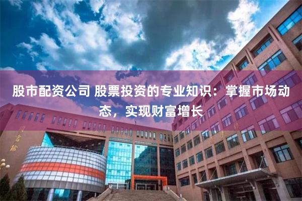 股市配资公司 股票投资的专业知识：掌握市场动态，实现财富增长